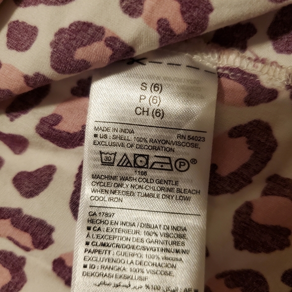 Pink Cheetah Print Dress - Picture 6 of 7